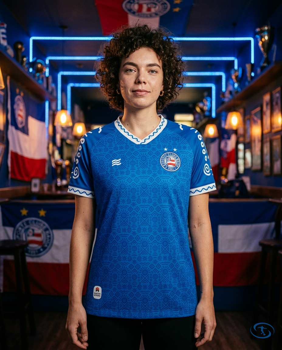 Bahia IIII Jersey 2024/25 - Women's Reebok - Blue - Front View | Sant Sport