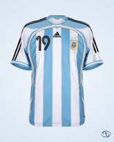 Argentina Home Messi 19 Shirt 2006 (Reissue) - Men's | Sant Sport