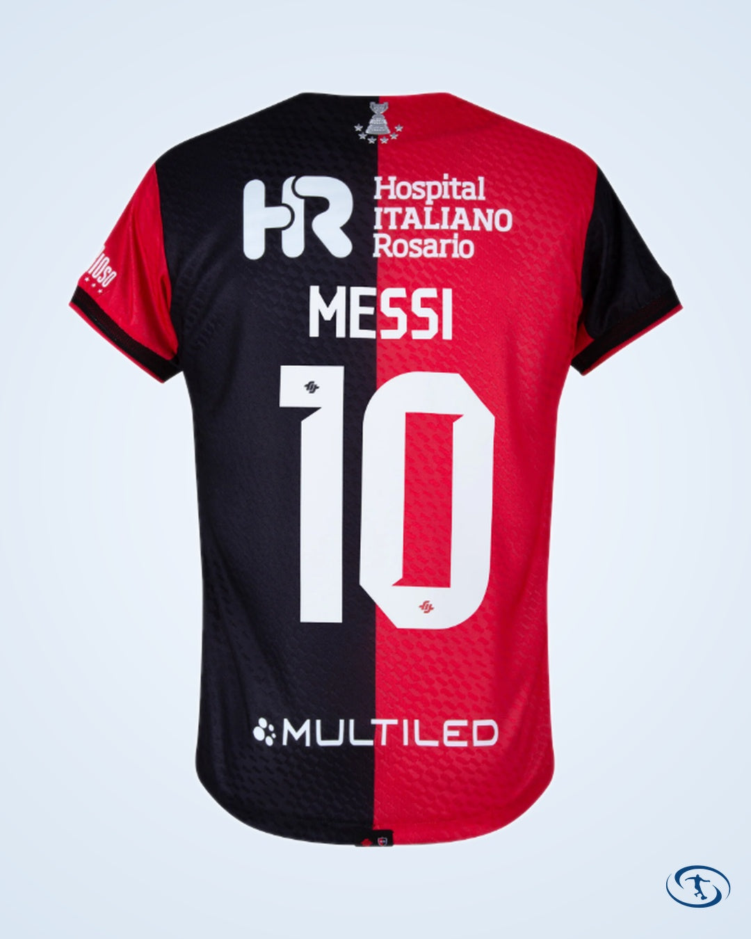 Newell's Old Boys Home Messi 10 Shirt 2024 (Official Printing) - Men's