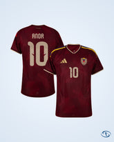 Venezuela Authentic Home Player Version Shirt 2026-2027 (Official Printing)
