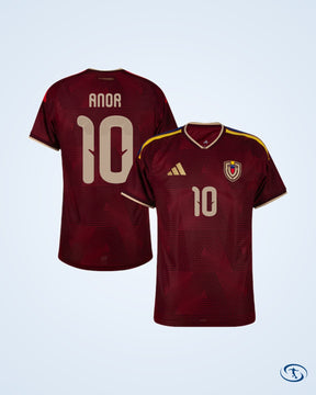 Venezuela Authentic Home Player Version Shirt 2026-2027 (Official Printing)