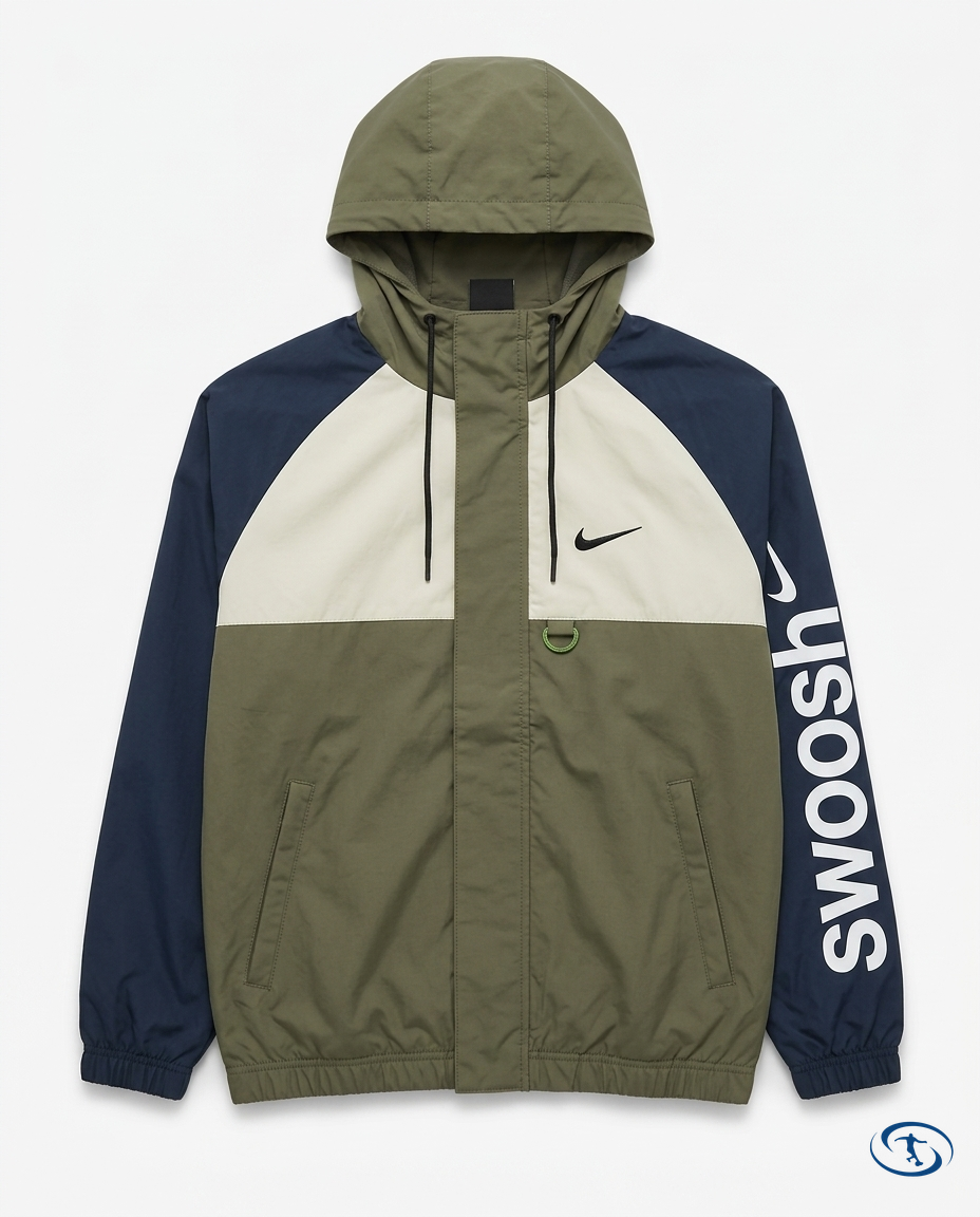 Nike Men's - Blue e Verde Windbreaker - Packshot | Sant Sport