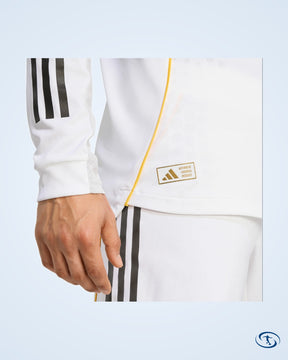 Real Madrid Authentic Home L/S Shirt 2025-2026 Player Version (Official Printing)
