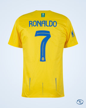 Al Nassr Home Ronaldo 7 Shirt 2023-2024 (Official Printing) - Men's
