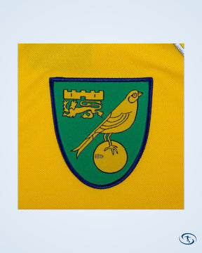 Pony Norwich City FC Home Retro Shirt 1997-1999 - Men's