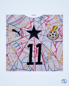 Ghana Home Semenyo 11 Shirt 2026-2027 (Official Printing) - Men's