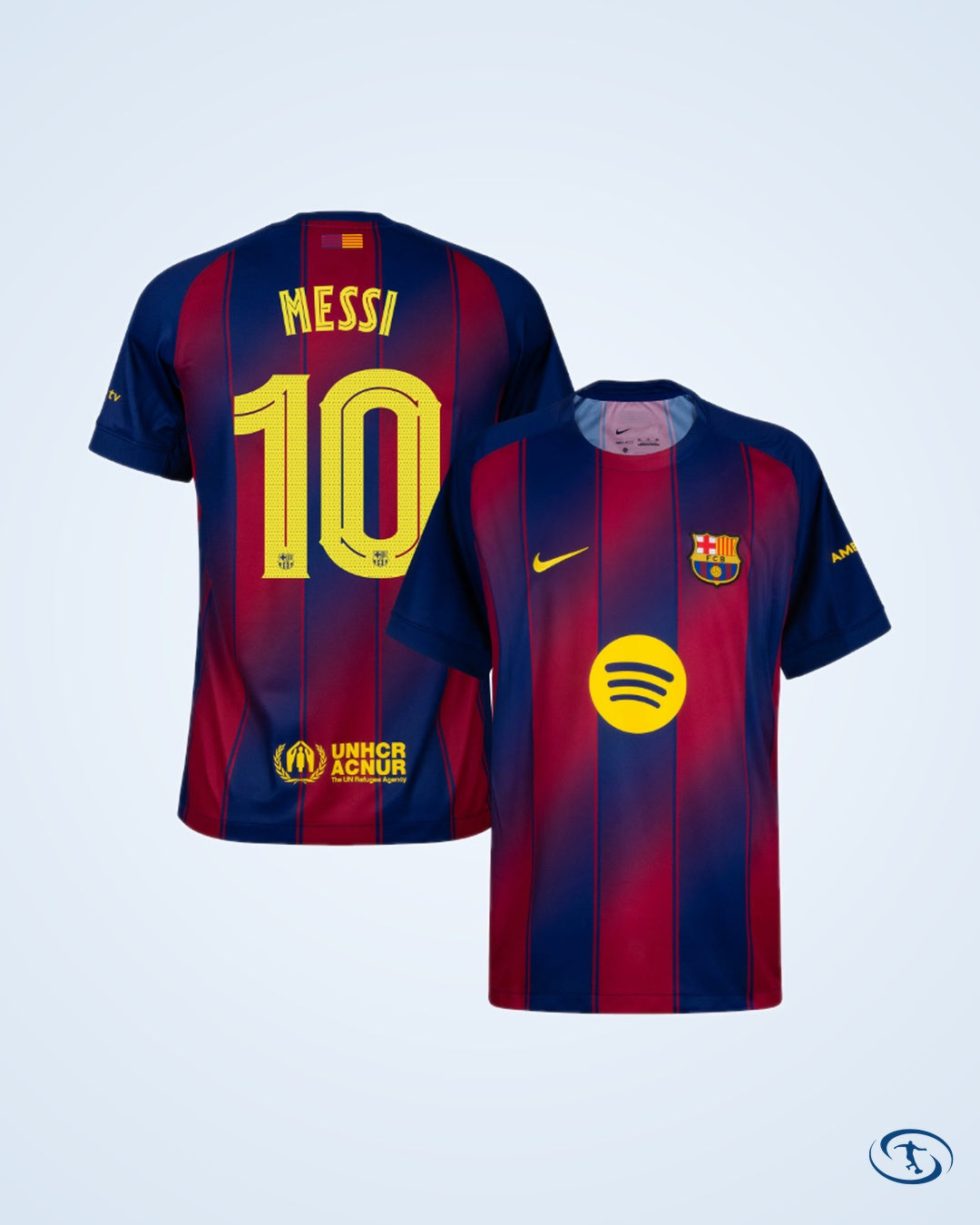 Barcelona Home Fan Version Shirt 2025-2026 Fan (Champions League) - Men's