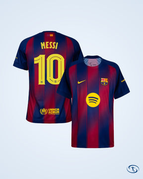 Barcelona Home Fan Version Shirt 2025-2026 Fan (Champions League) - Men's