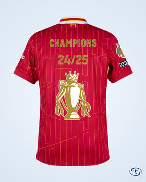 Liverpool Home Premier League Winners Trophy Edition KIDS Shirt 2024-2025 - Kids