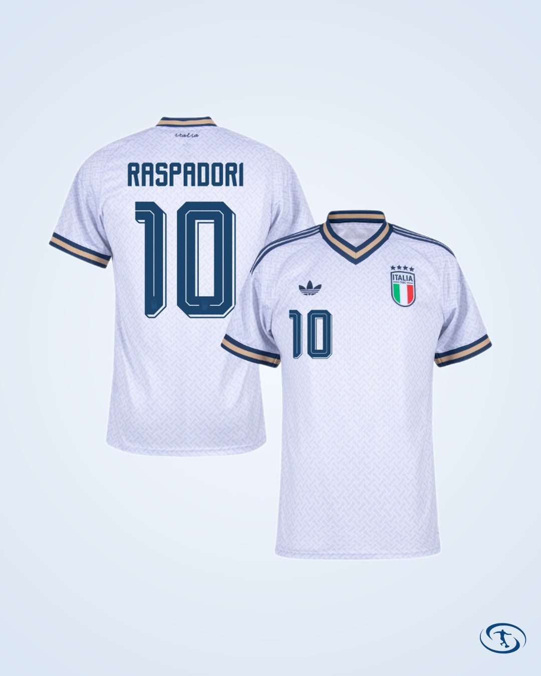 Italy Away Barella 18 Shirt 2026-2027 Fan Version(Official Printing)