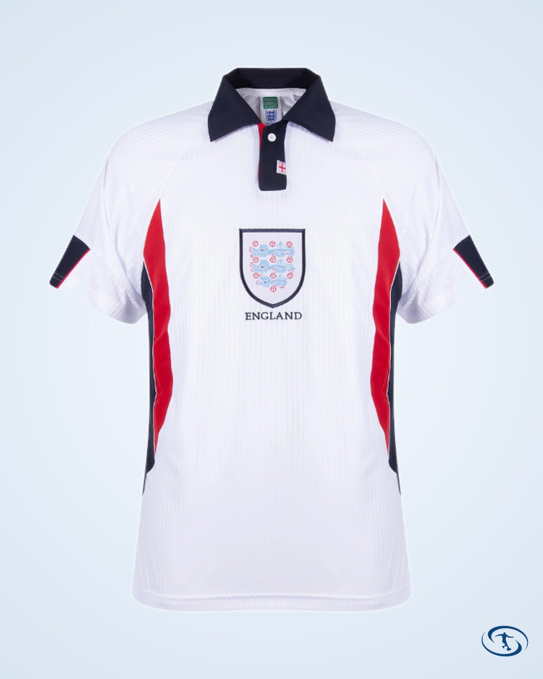 Score Draw England Home Retro Shirt World Cup Finals 1998 Customizable Men's