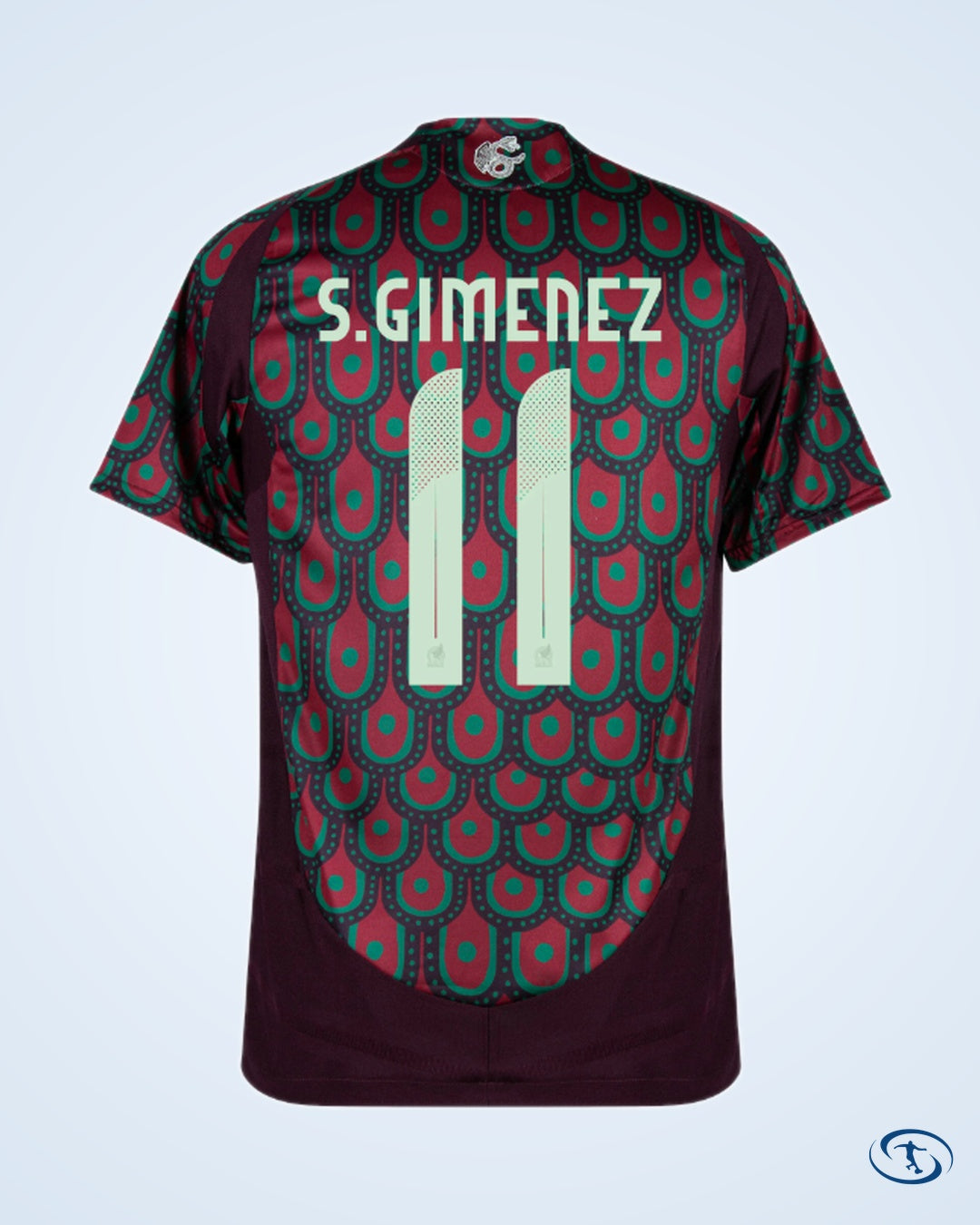 Mexico Home Authentic Shirt 2024-2025 Player Version (Official Printing)