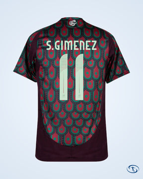 Mexico Home Authentic Shirt 2024-2025 Player Version (Official Printing)
