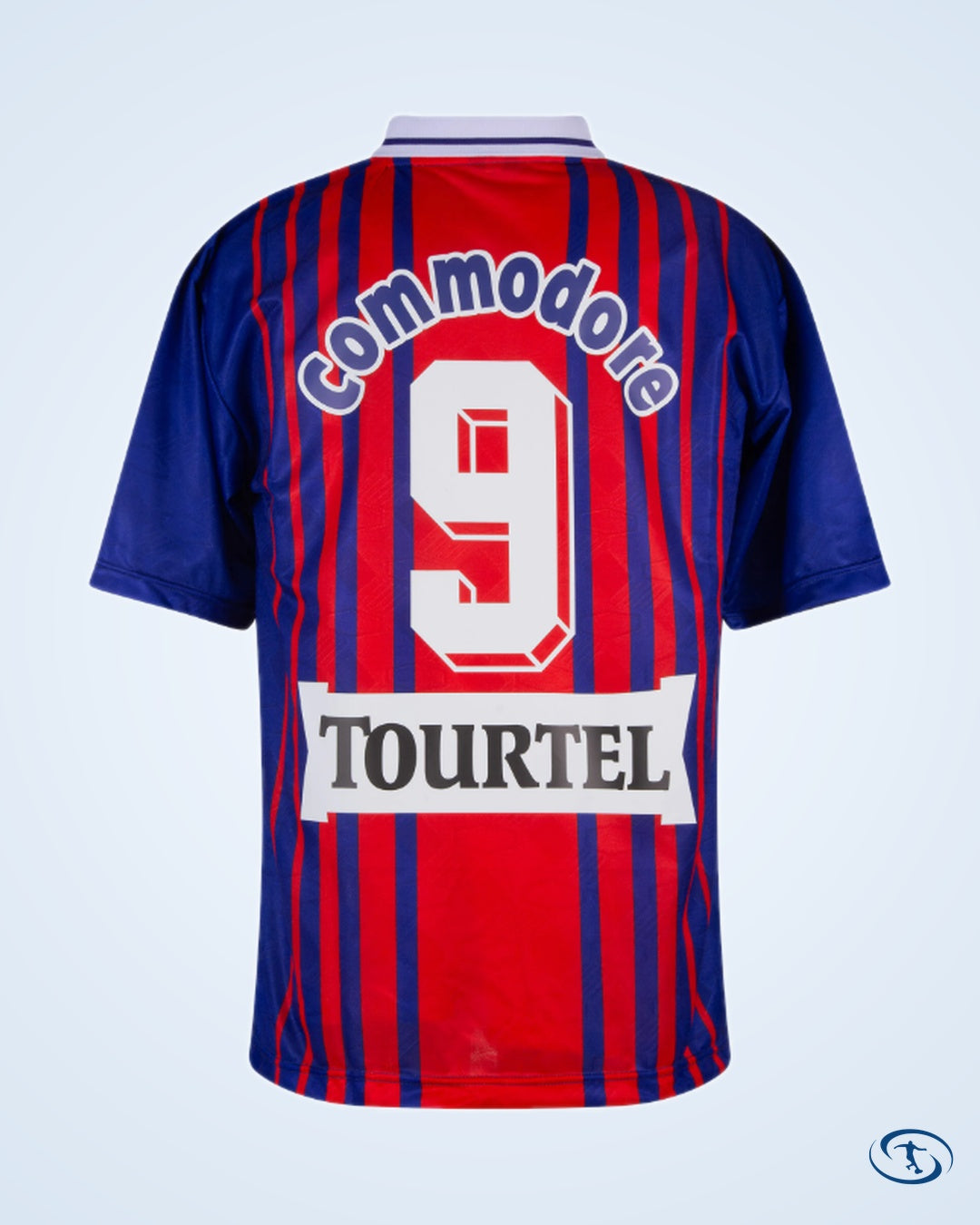 Score Draw PSG Retro Home No.9 (Weah) Shirt 1993-1994 (Retro Flex Printing) - Men's