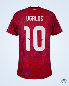 Costa Rica Authentic Home Ugalde 10 Shirt (Incorrect Number) - Size M - Men's