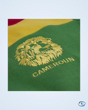 Cameroon Milla 9 Retro Shirt 1988-1989 (Retro Flock Printing) - Men's