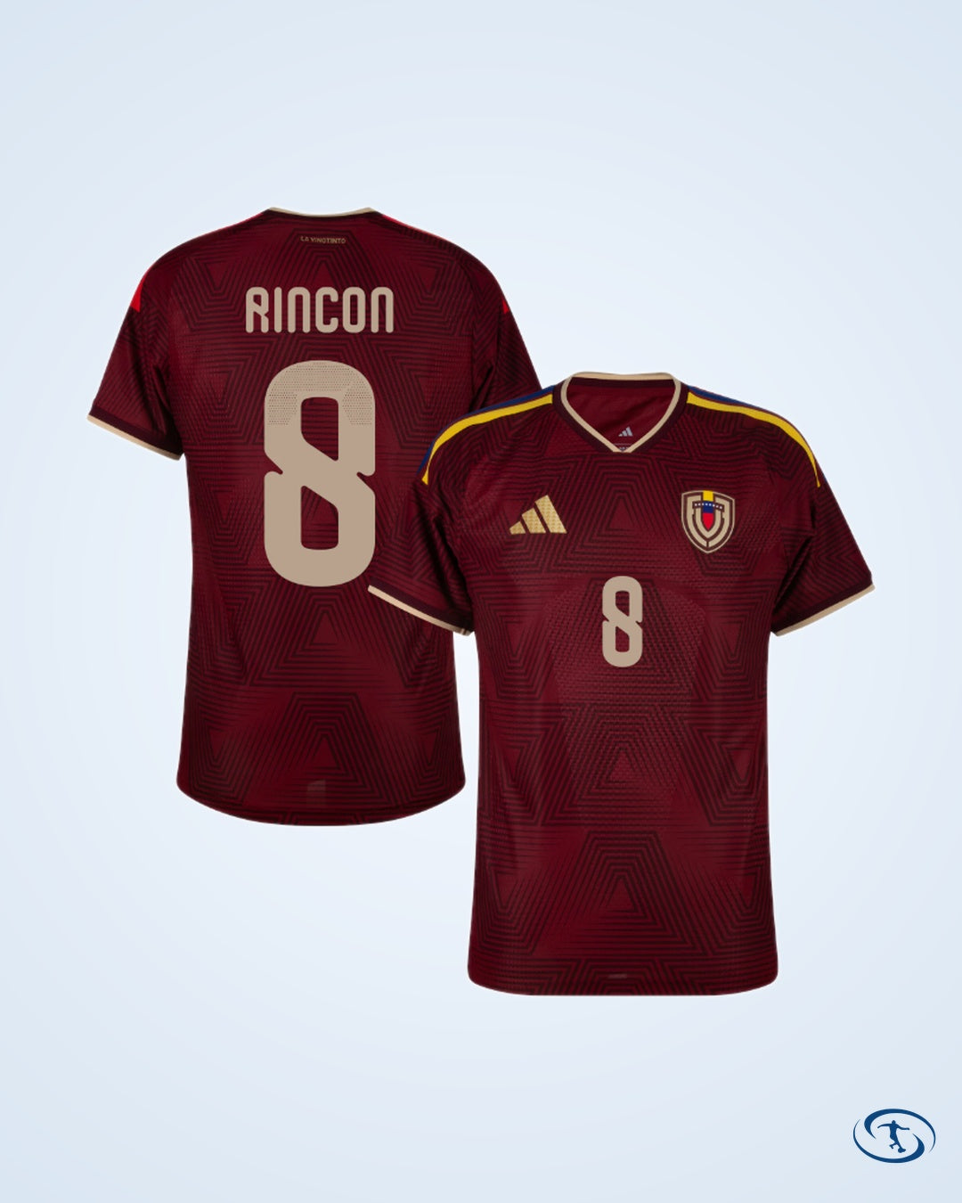 Venezuela Home Player 2026-2027 Fan Version (Official Printing)