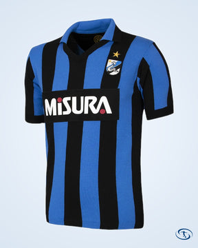 Inter Milan Home Retro Altobelli 9 Shirt 1986 (Retro Flock Printing) - Men's
