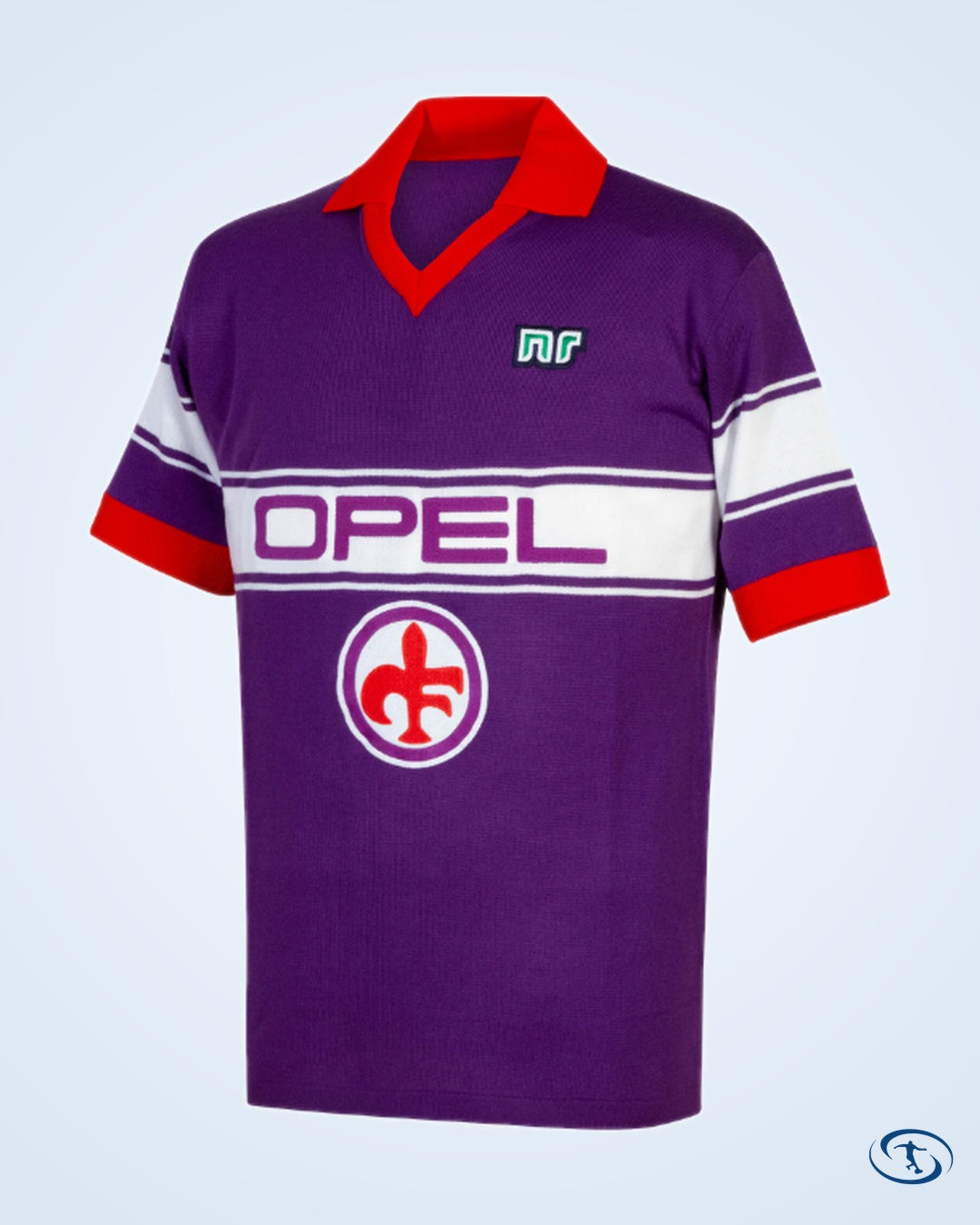 Ennerre Fiorentina Authentic Reissue No.8 Home Shirt 1984-1985 - Men's