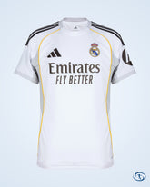 Real Madrid Home Shirt 2025-2026 - Men's
