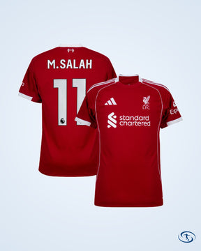 Liverpool Home Player Number Shirt 2025-2026 (Premier League) - Men's