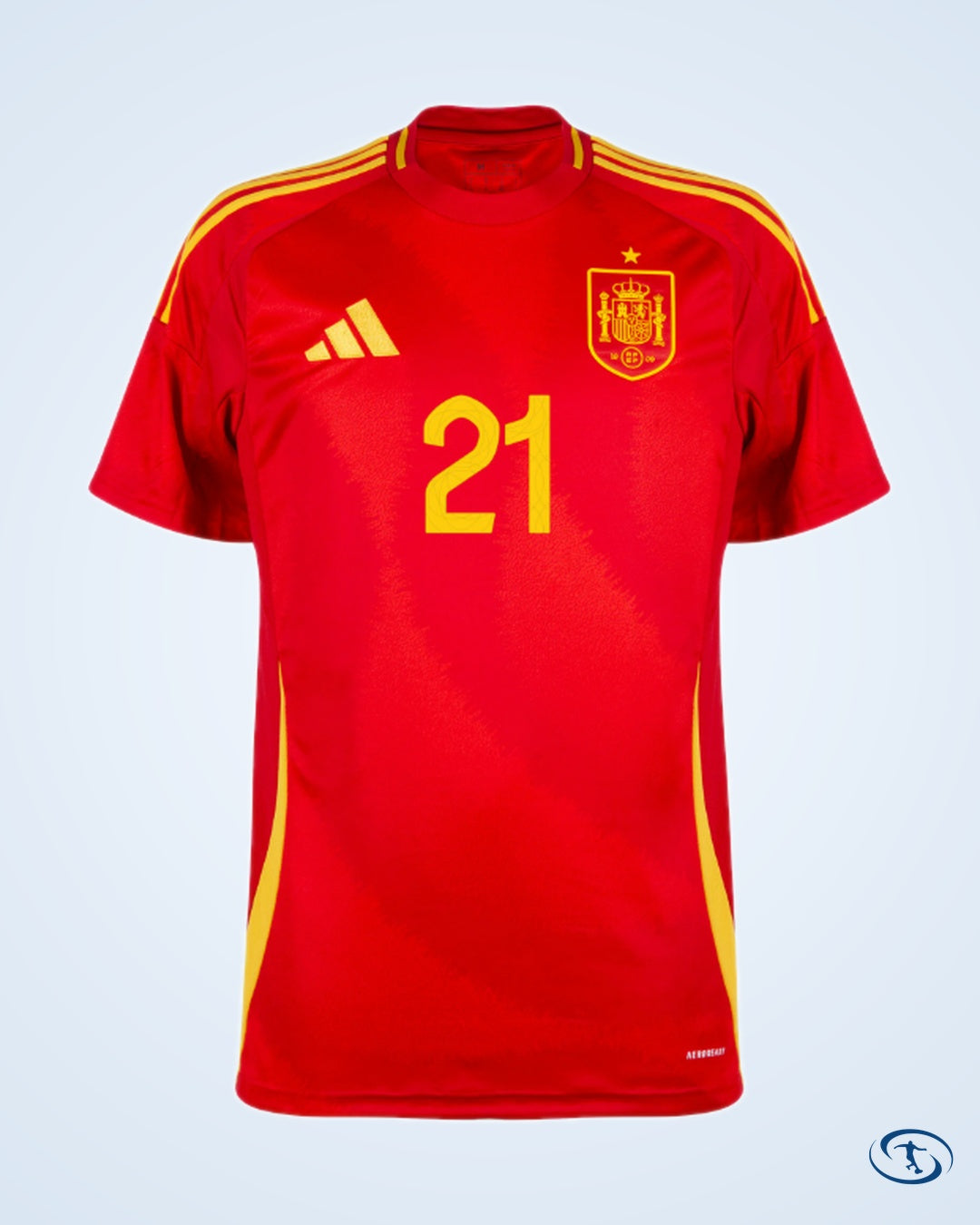 Spain Home Oyarzabal 21 Shirt 2024-2025 (Official Printing) - Men's | Sant Sport