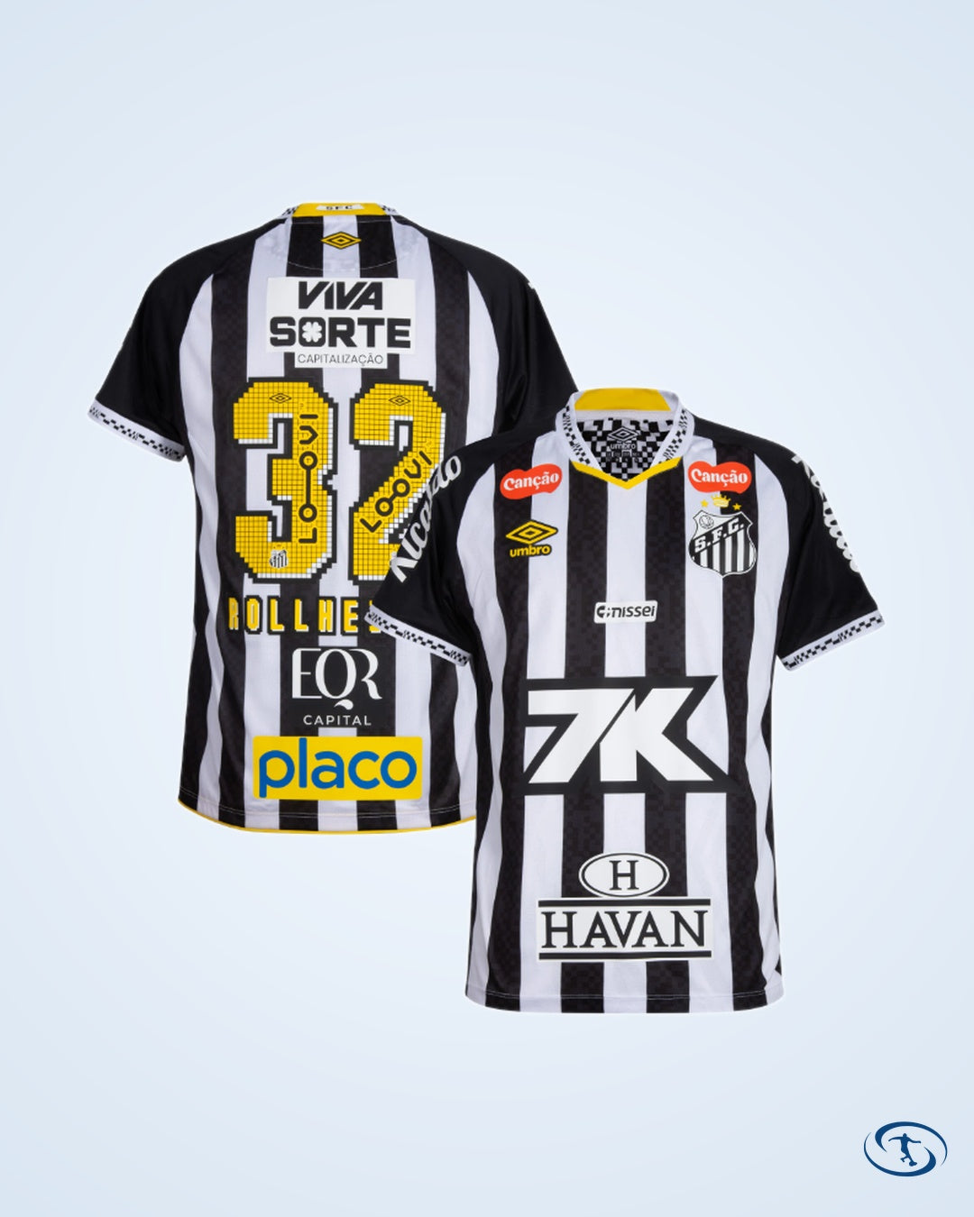 Club Santos Away Shirt - Fun Version Men's