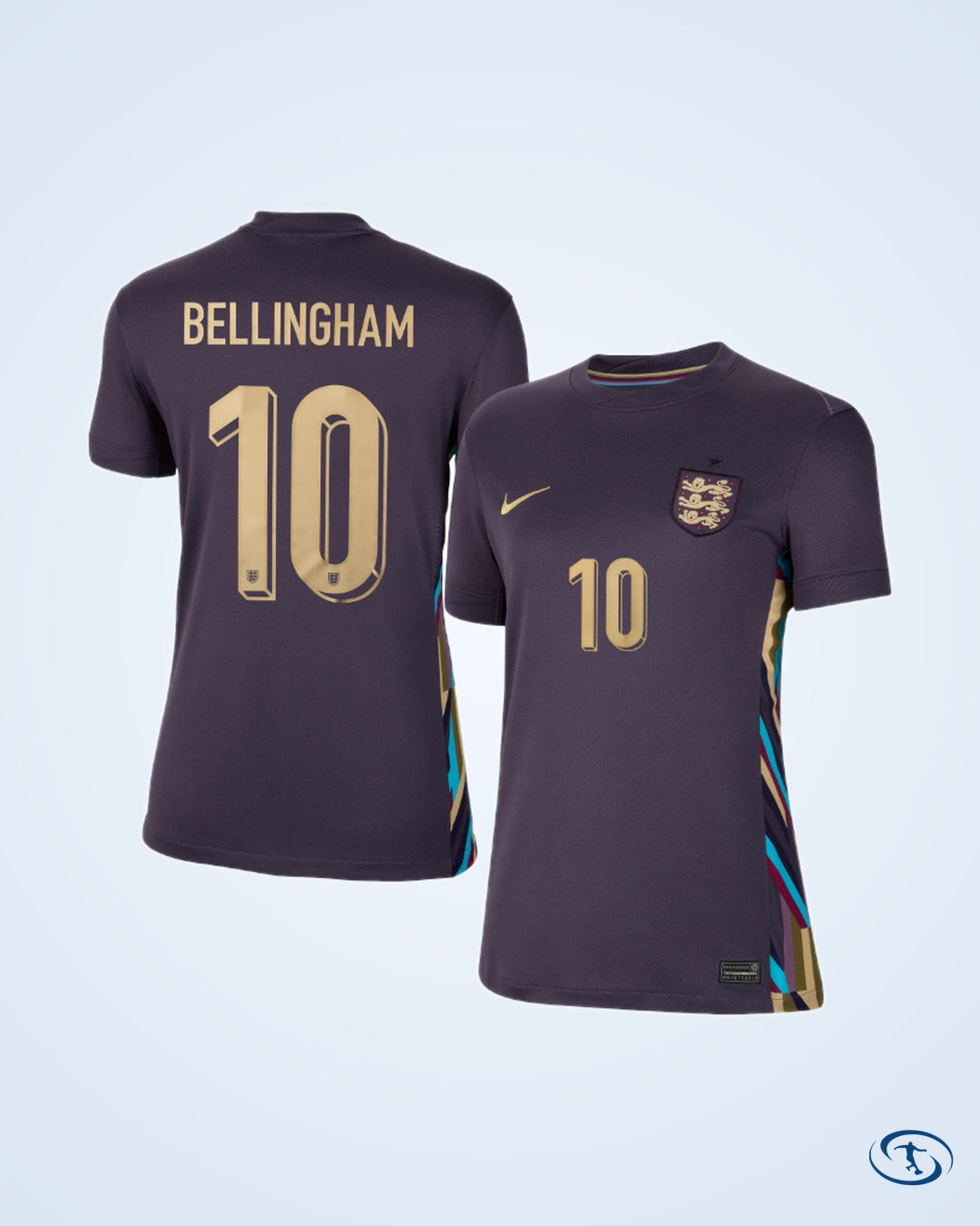 England Away Women's Bellingham 10 Shirt 2024-2025 - Size Women's XS - Women's