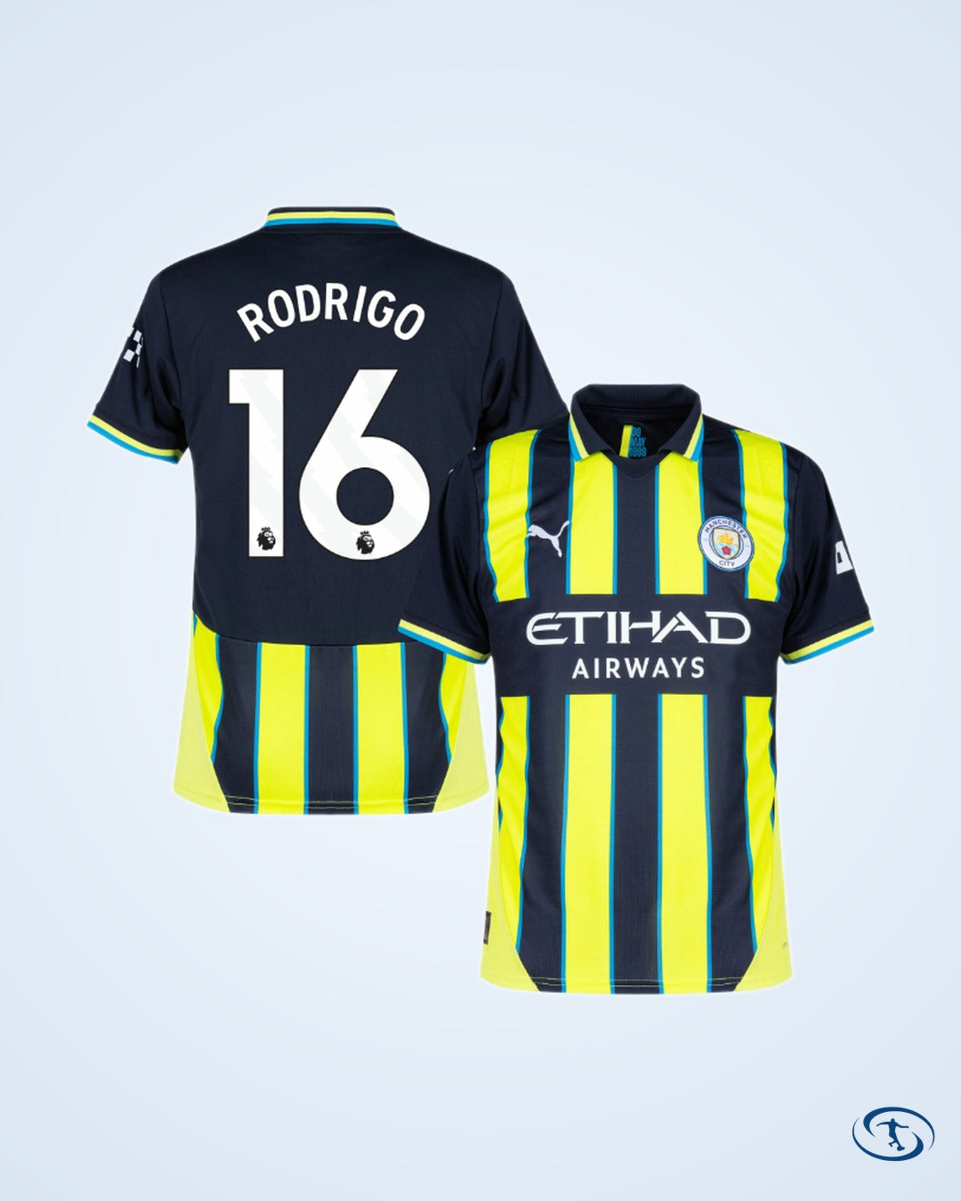 Man City Away Shirt 2024-2025 Fan Version (Premier League)