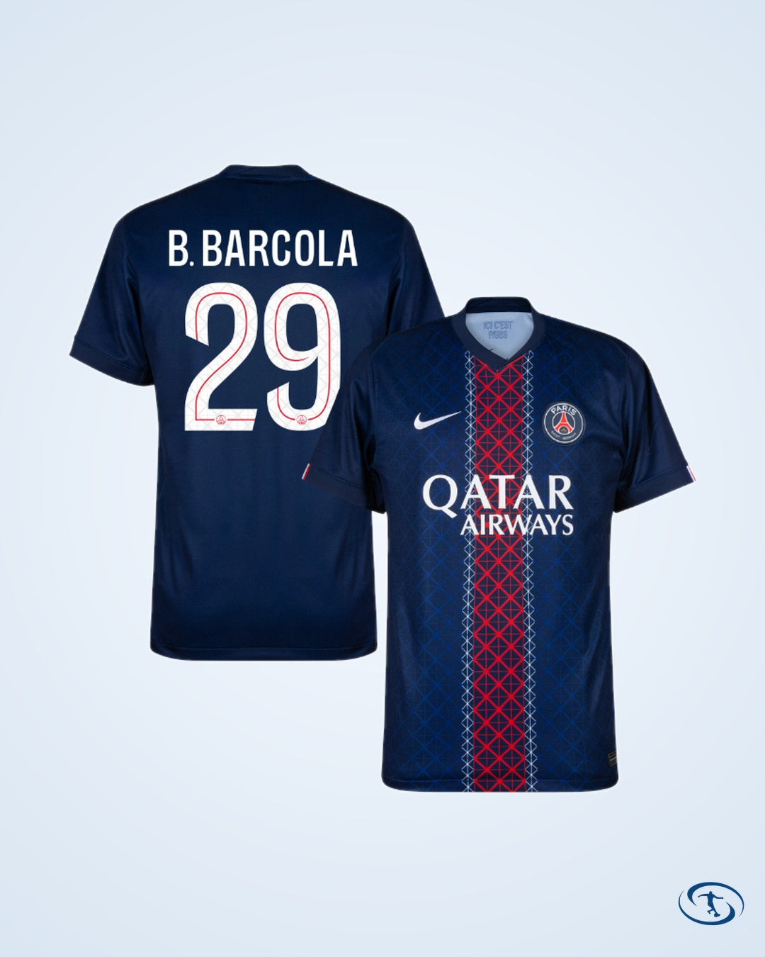 PSG Home Shirt 2025-2026 Fun Version (Champions League)