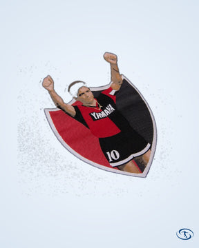 Maradona X Copa 1993 Newells Old Boys Retro Football Shirt - Men's
