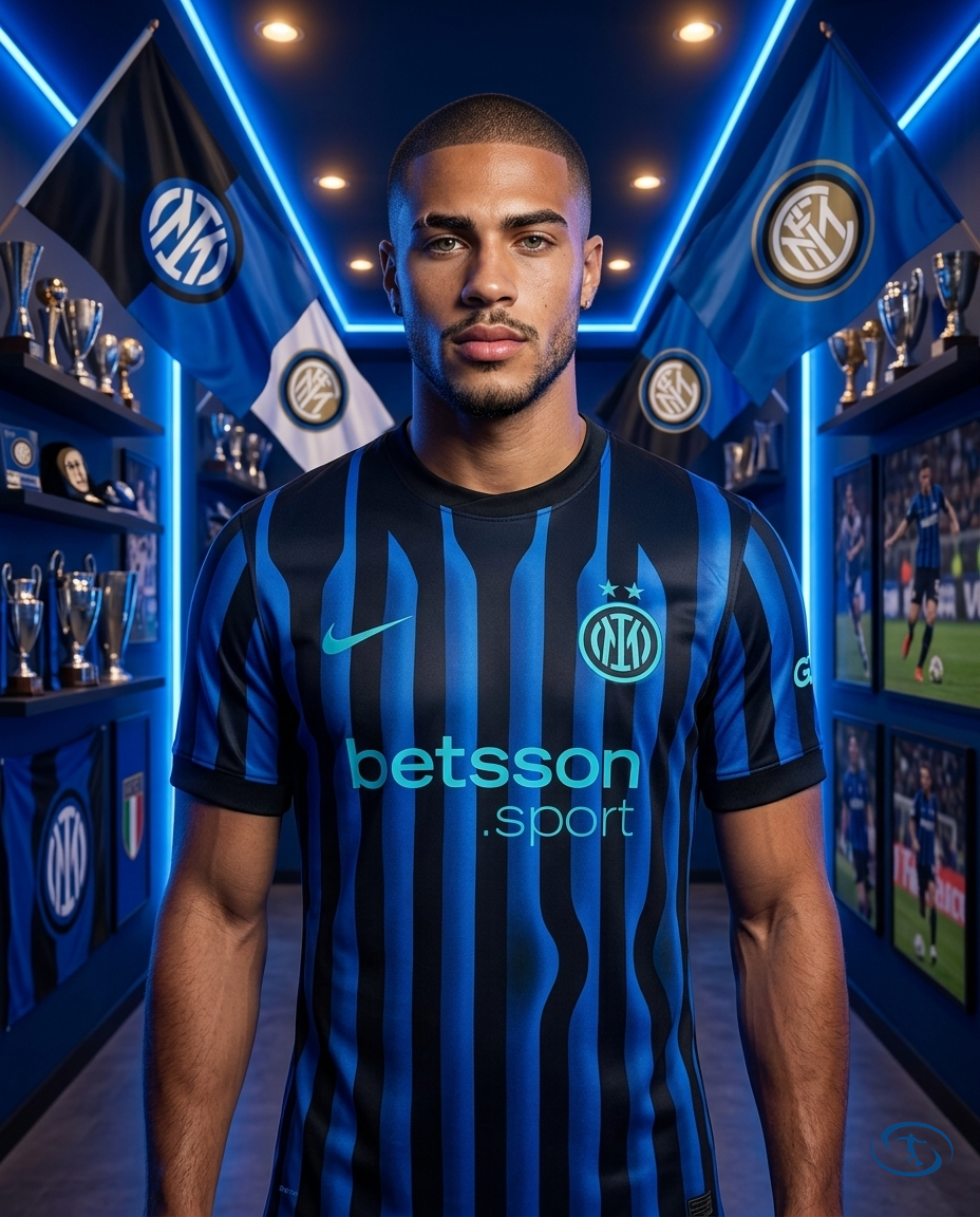 Camisa Inter de Milão Home 25/26 - Torcedor Nike Masculino - Azul e Preto - Front View | Sant Sport