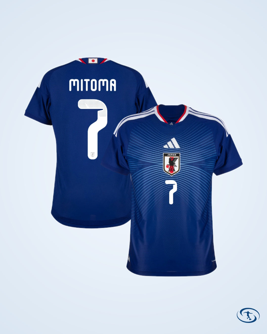 Japan Authentic Home Player Number Shirt 2026-2027 (Player Version) - Men's