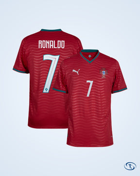 Portugal Authentic Home Shirt 2026-2027 Player Version (Official Printing)