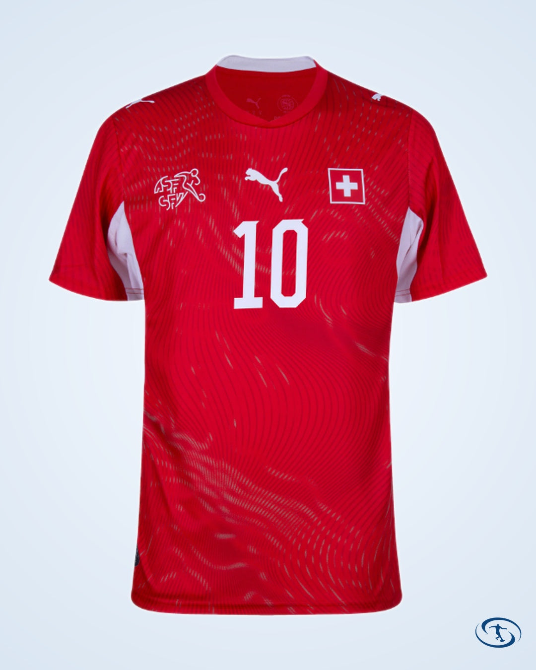 Switzerland Home Xhaka 10 Shirt 2026-2027 (Official Printing) - Men's | Sant Sport