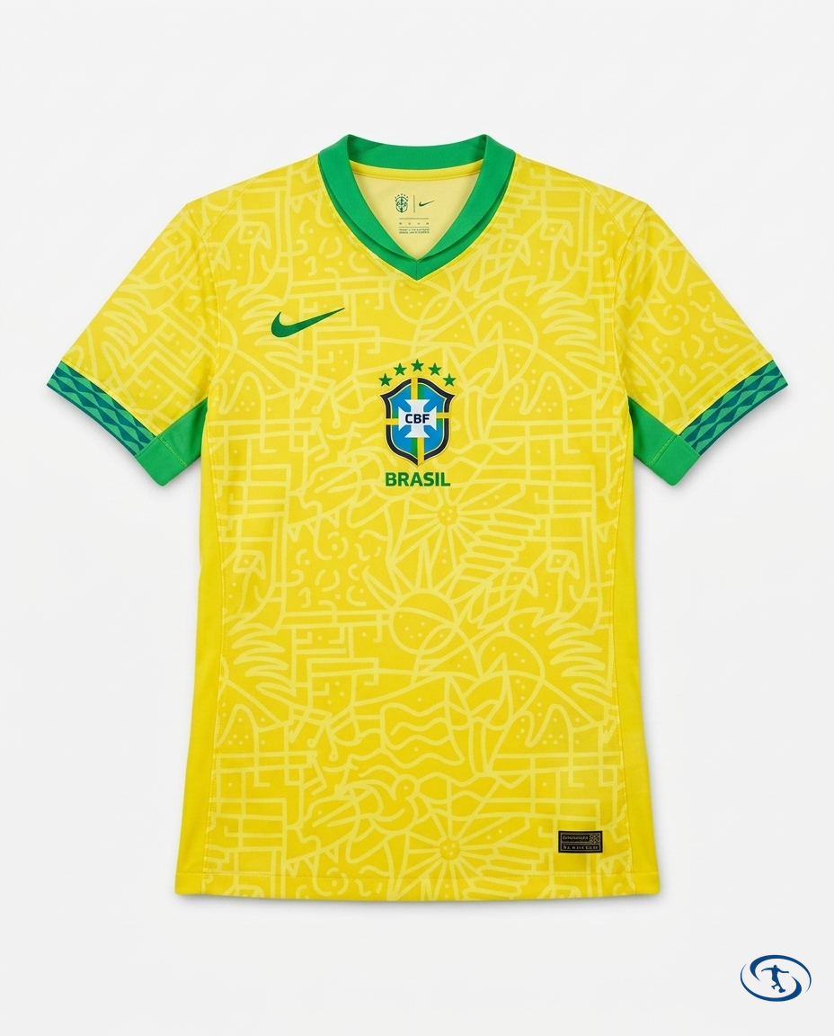 Brazileira I Jersey Home 24/25 - Nike Women's - Yellow - Packshot | Sant Sport