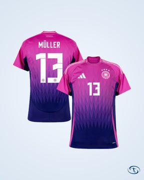 Germany Away Player Number Shirt 2024-2025 (Danke Bastian Printing) - Men's