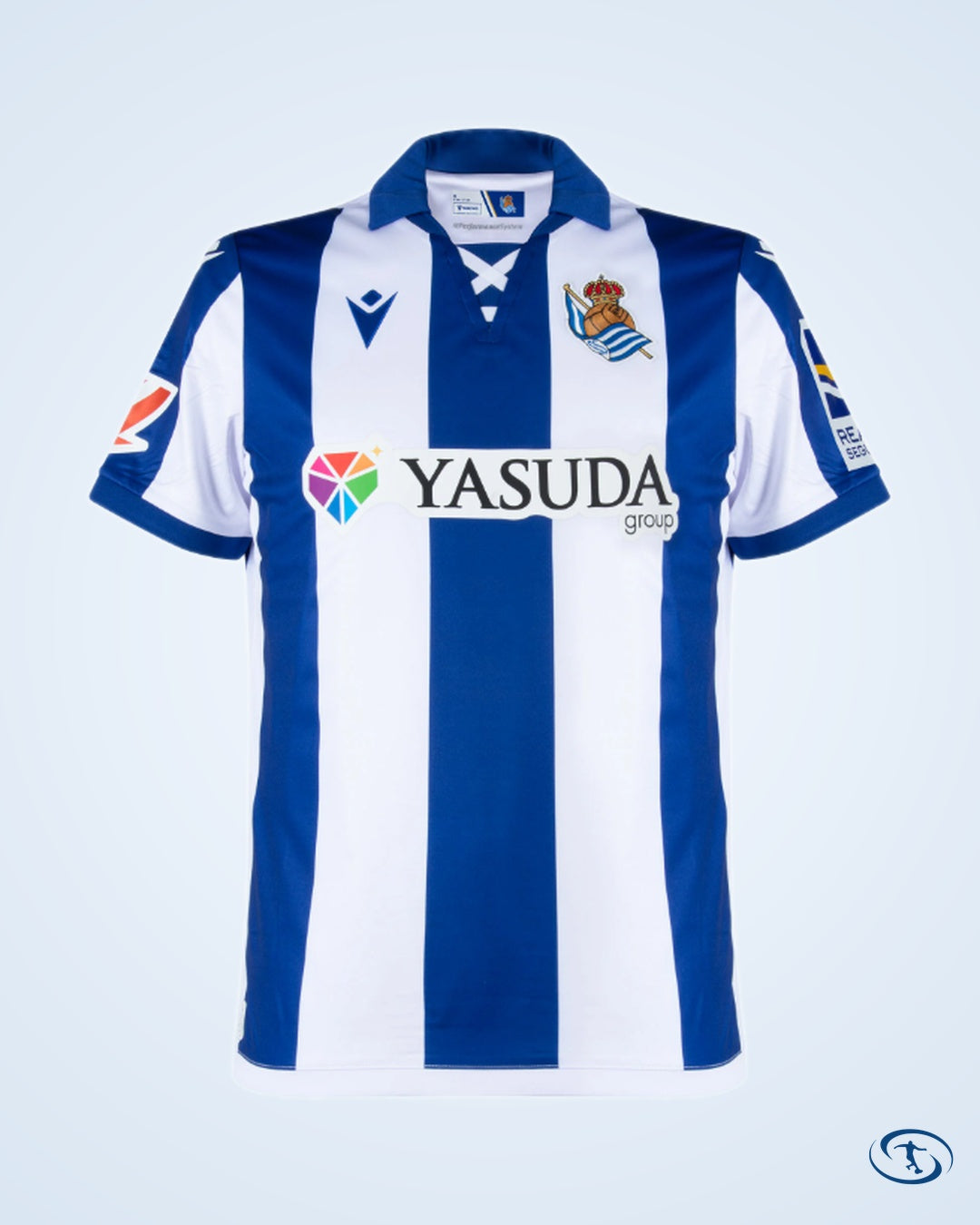 Real Sociedad Home Authentic Matchday Shirt 2024-2025 - Men's