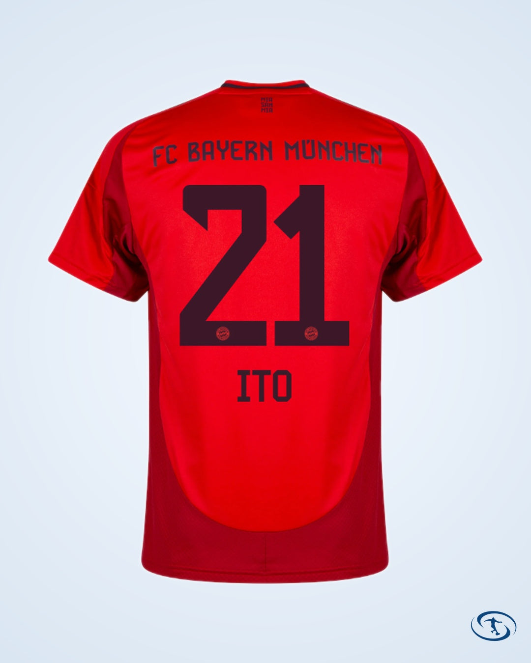 Bayern Munich Home Ito 21 Shirt 2024-2025 (Official Printing) - Men's