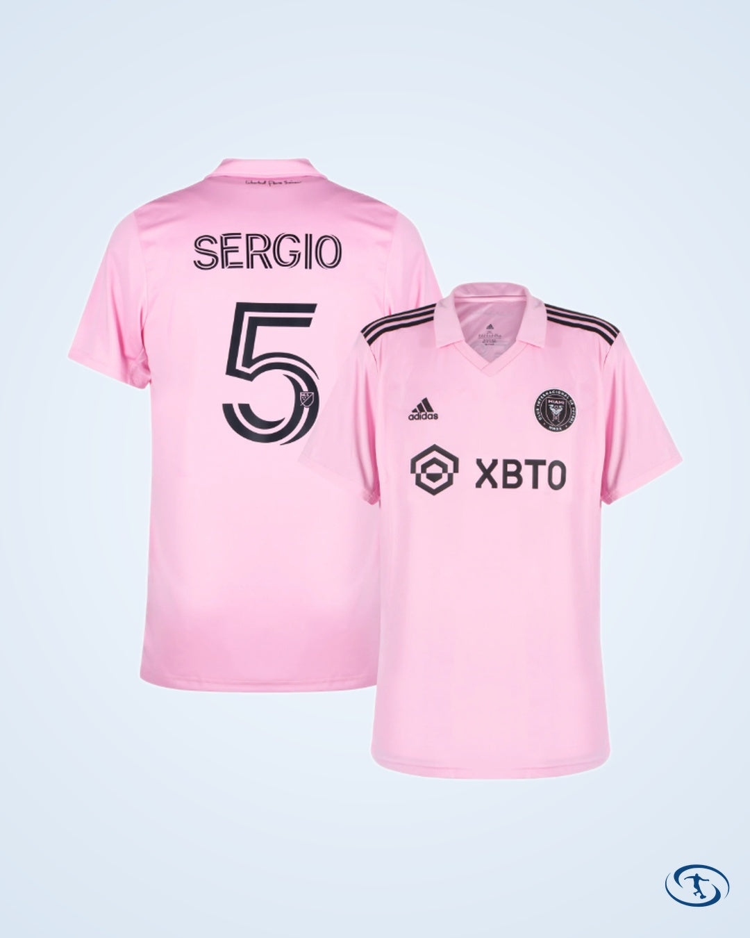 Inter Miami Home Sergio 5 Shirt 2023 (Official Printing) - Men's