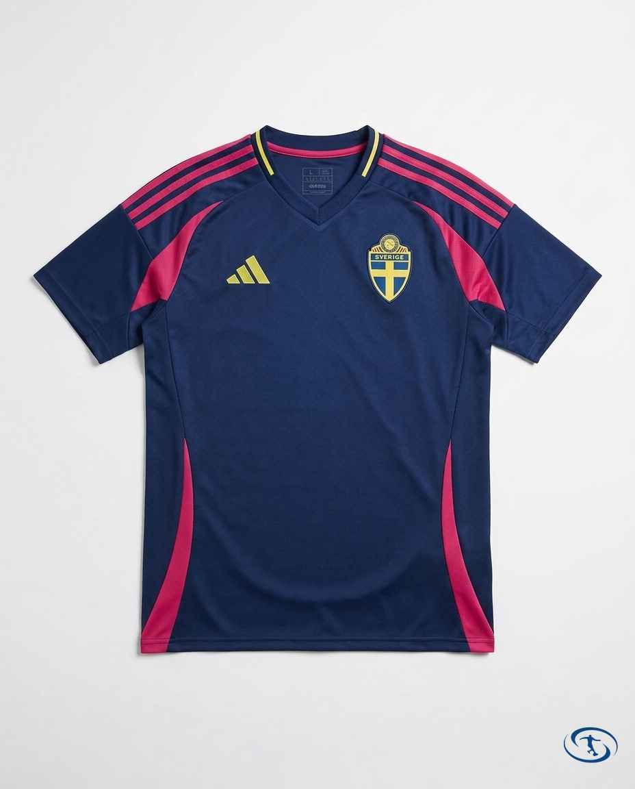 Sweden Jersey Away Eurocopa 24/25 - Packshot | Sant Sport