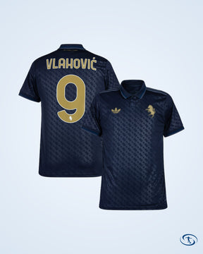 Juventus 3rd Vlahović 9 Shirt 2024-2025 (Official Printing) - Men's