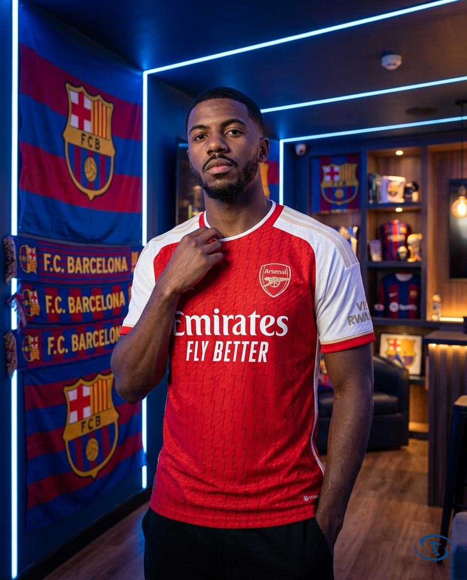 Camisa Arsenal Home 2025/26 - Jogador Adidas Masculino - Vermelho - Side View | Sant Sport