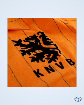 Holland Home Total Football 14 Retro Shirt 1983-1984 (‘78 Retro Flock Printing) - Men's