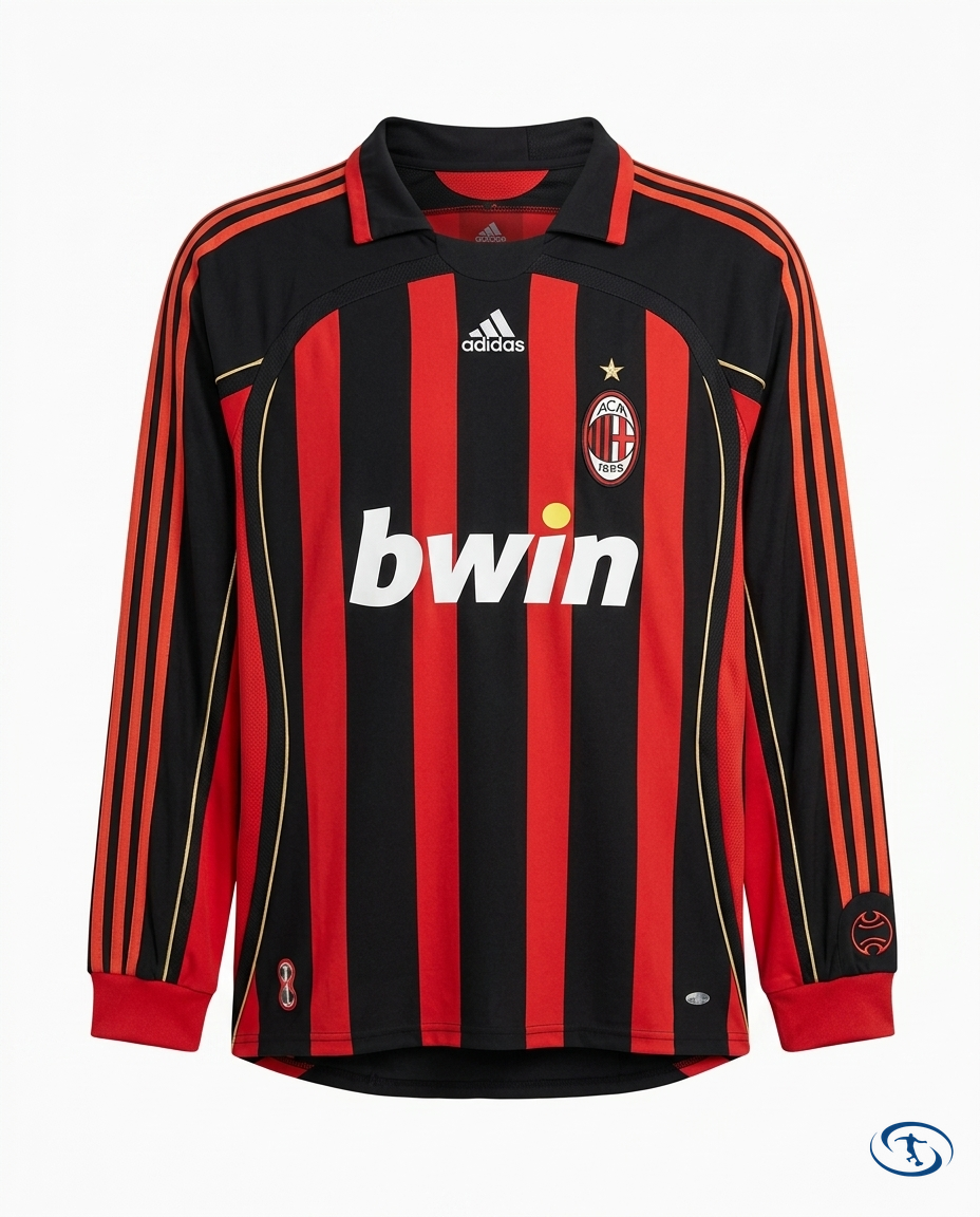 AC Milan Jersey Retro Long Sleeve 2006/07 Adidas Men's - Packshot | Sant Sport