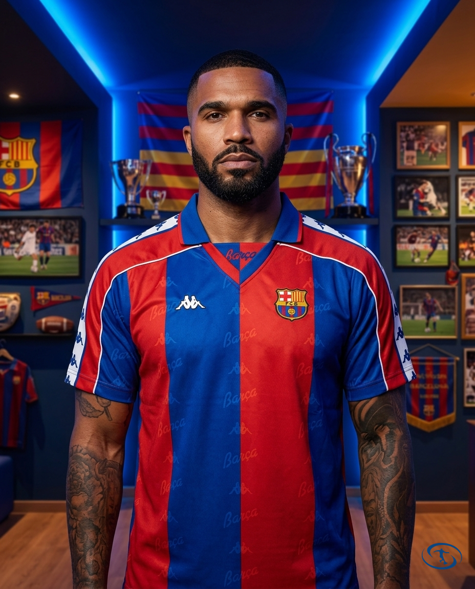 Camisa Barcelona Home Retrô 1992 - Torcedor Kappa Masculino - Front View | Sant Sport