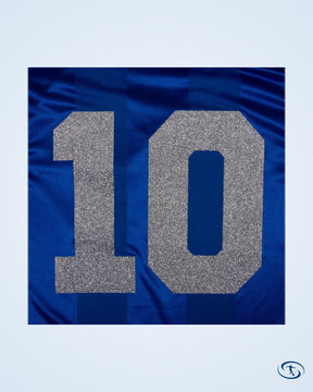 Argentina Away Retro No.10 (Maradona) Shirt 1986 (Retro Glitter Printing) - Men's