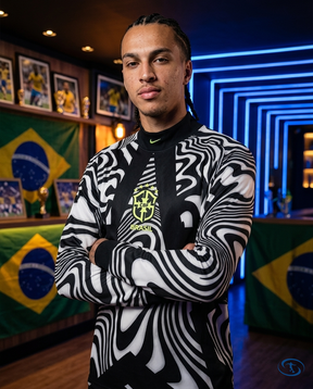 Camisa Seleção Brasileira Goleiro Manga Longa 2026/27 Torcedor Nike Masculino - Side View | Sant Sport