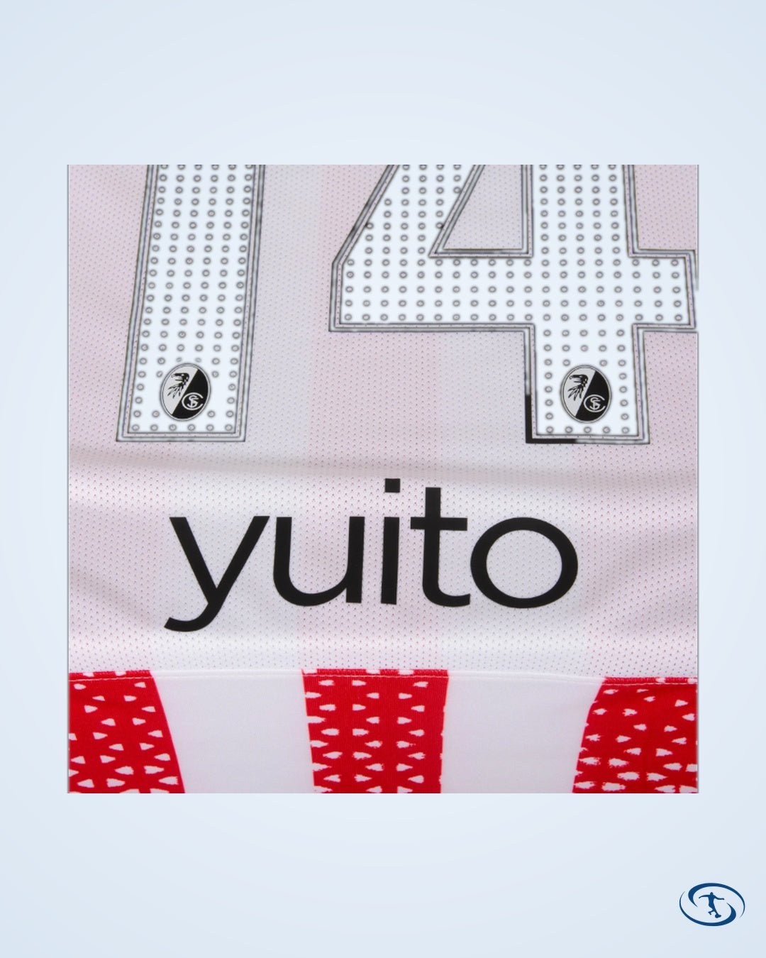 SC Freiburg Home Yuito 14 Shirt 2025-2026 (Official Printing) - Men's