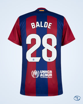 Barcelona Home Balde 28 Shirt 2023-2024 - Men's